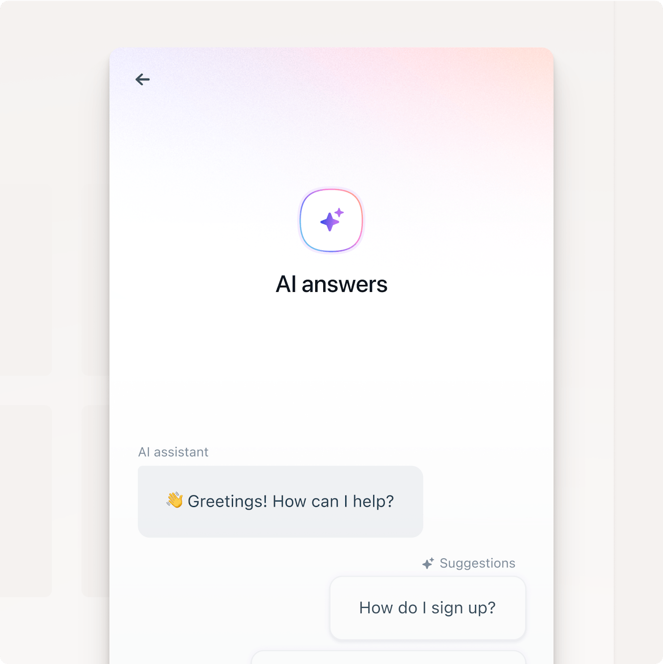 Blog - 2 up - AI answers