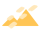 Icon: abstract mountains with clouds