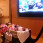Road Trip Throughout Hospital In Her Wagon